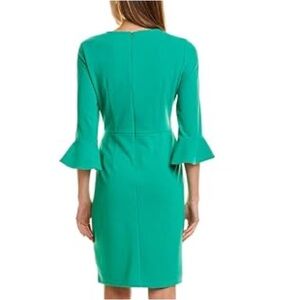 NWT Donna Morgan Teal Long Sleeve Dress